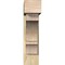Ekena Millwork Balboa Block Rough Sawn Bracket w/ Offset Brace, Douglas Fir, 8"W x 28"D x 32"H BKT0806X28X32BOA05RDF - alternate 3